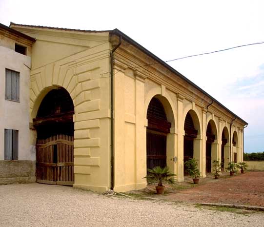 Arcades of the Villa Thiene View (foto Guidolotti 1997) 